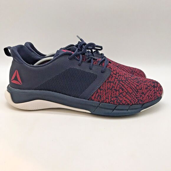 Reebok Print Run 3.0 Blue Primal Red Sneakers Men's 7 Shoes CN2713 Running Shoes - Picture 1 of 12